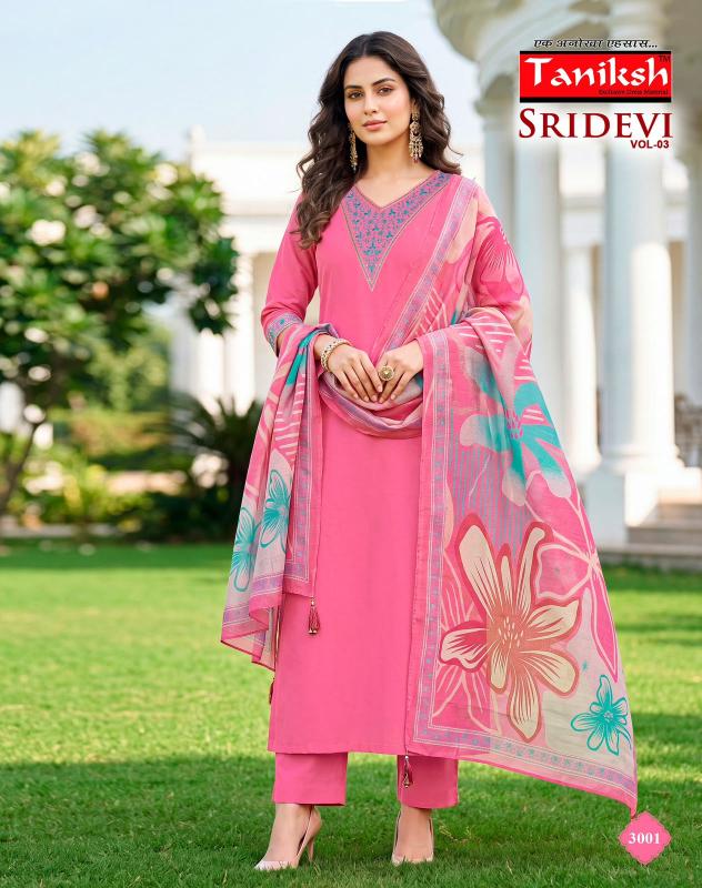 Taniksh sridevi vol 3 kurti wholesale online